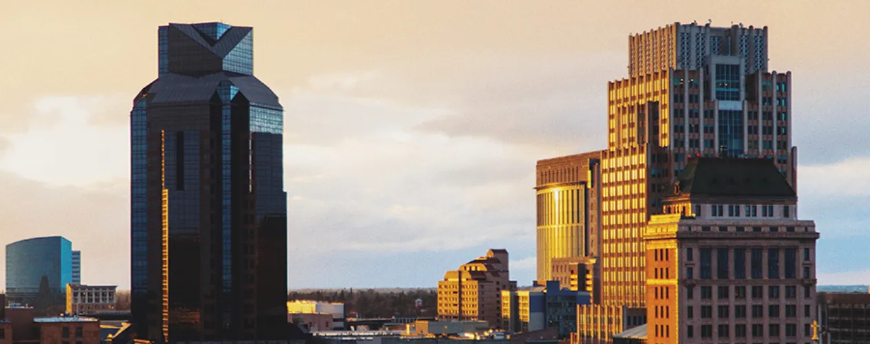 building skyline