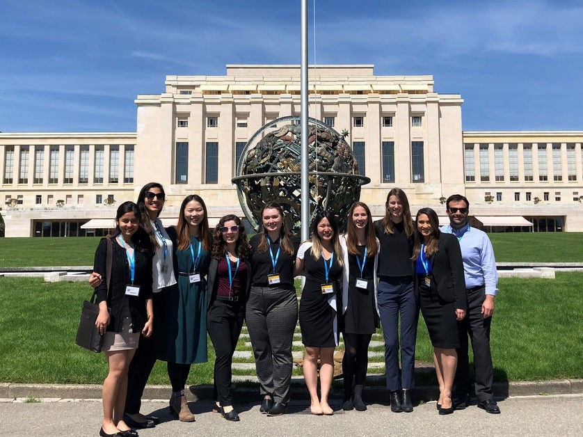 UCLA Fielding Health Policy and Management Case Competition group photo